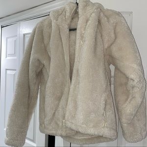 Sherpa jacket cream Uniqlo